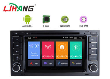 چین Android 8.1 VW Touareg Volkswagen DVD Player با فای BT GPS AUX ویدئو کارخانه