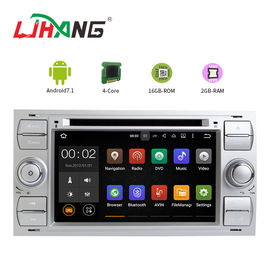 7 اینچ Android 7.1 Ford Car DVD Player پشتیبانی از چندین زبان و صفحه نمایش خازنی